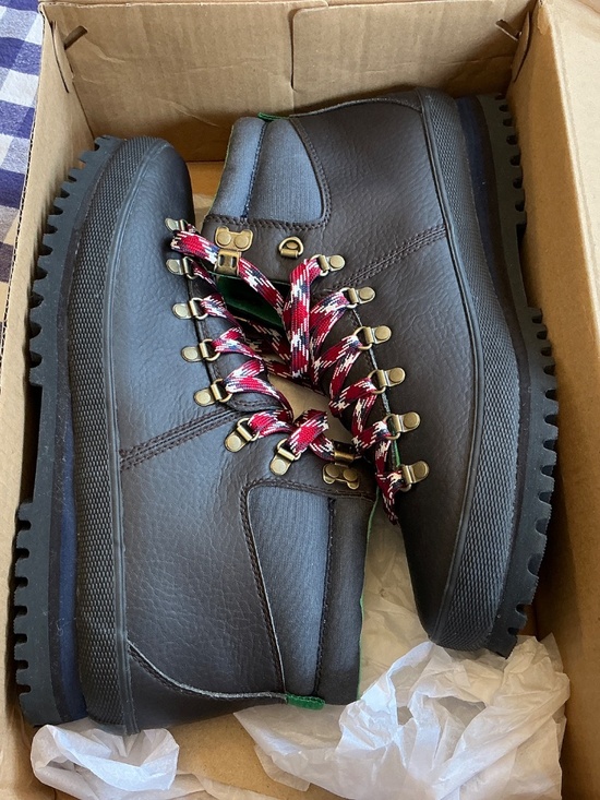 Diesel Quebec Hiking Boots Mens 10.5  Brown Leather